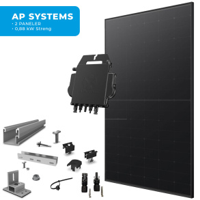Energirammepakke AP systems 2 Paneler TP5 All Black