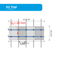 Energirammepakke Solis 4 Paneler Tegl All Black
