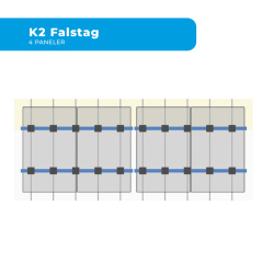 Energirammepakke Solis 4 Paneler Fals All Black