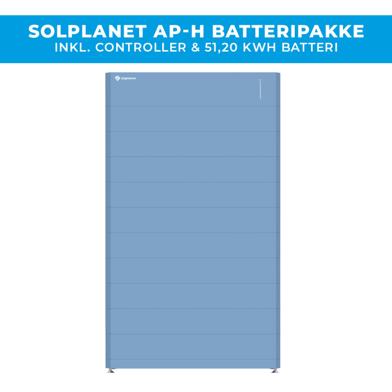Solplanet AP-H batteripakke 51,20 kWh