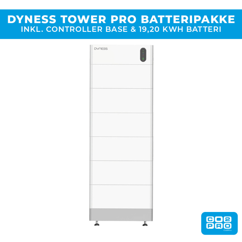 Dyness Tower Pro batteripaket 23,04 kWh
