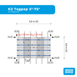 Solcellepakke Solplanet 10 Paneler TP5 All Black (4,75 kWp)