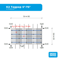 Solcellepakke Solplanet 12 Paneler TP5 All Black (5,7 kWp)