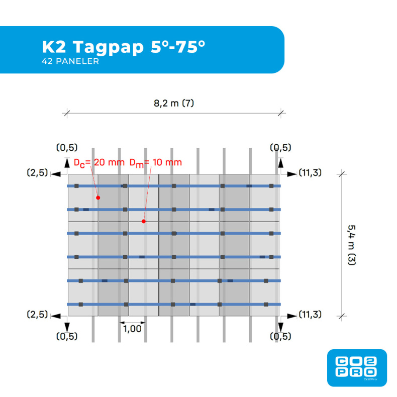 Solcellepakke Solis 42 Paneler TP5 All Black (19,95 kWp)
