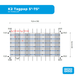 Solcellepakke Solis 60 Paneler TP5 All Black (28,5 kWp)